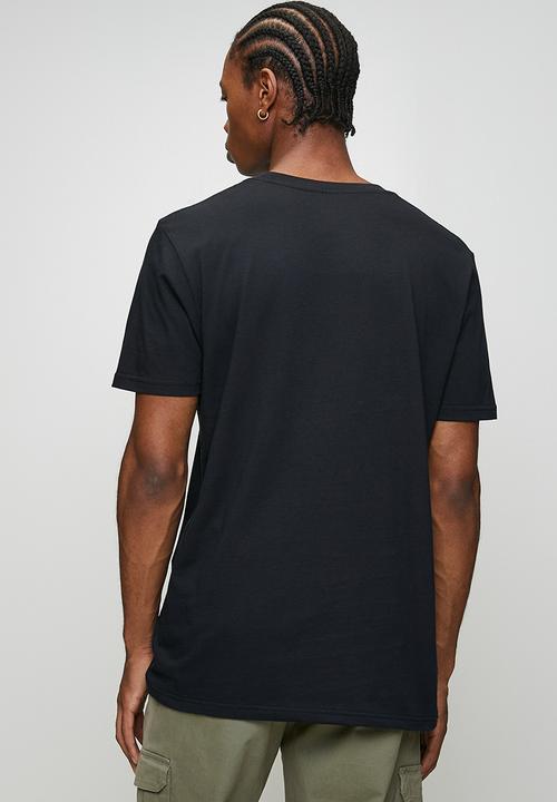 RVCA - Small Rvca Essentials Ss - Black - Black Logo