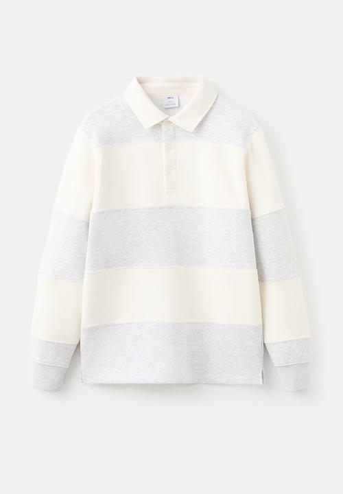 MANGO - Sweatshirtbolar - Light Grey Denim
