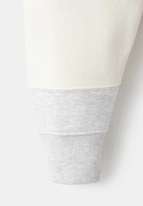 MANGO - Sweatshirtbolar - Light Grey Denim