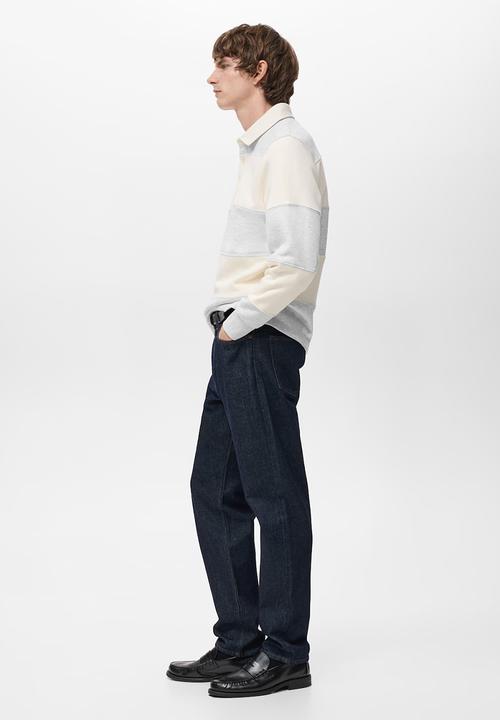 MANGO - Sweatshirtbolar - Light Grey Denim