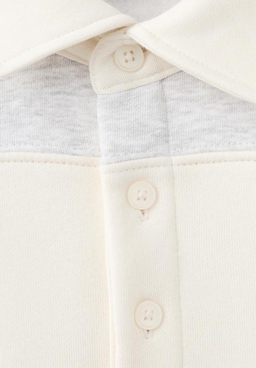 MANGO - Sweatshirtbolar - Light Grey Denim