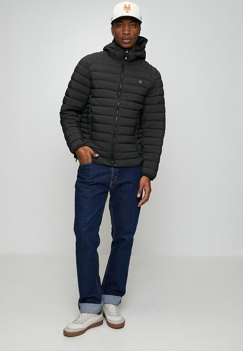 Superdry. - HOODED FUJI LITE JACKET  - Black