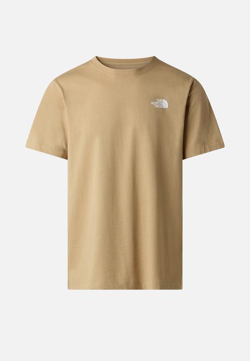 The North Face - Evolution Box Nse Regular Short Sleeve Tee - Khaki Stone