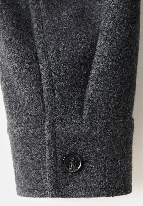 MANGO - Overshirtaneto - Dark Grey