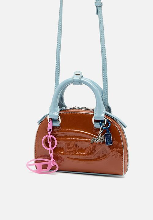Diesel  - 1DR dome crossbody bag - brown/blue