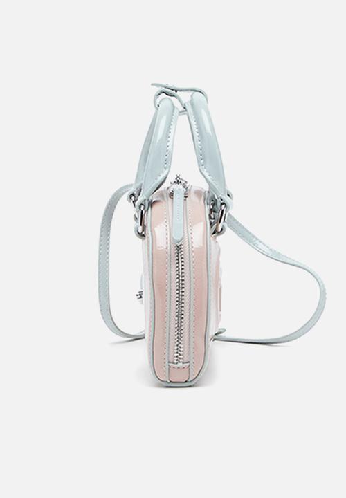 Diesel  - 1DR dome crossbody bag - pink/blue