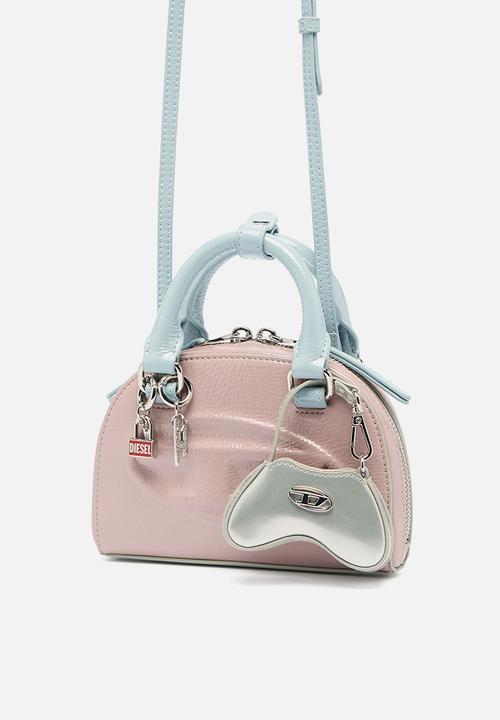 Diesel  - 1DR dome crossbody bag - pink/blue