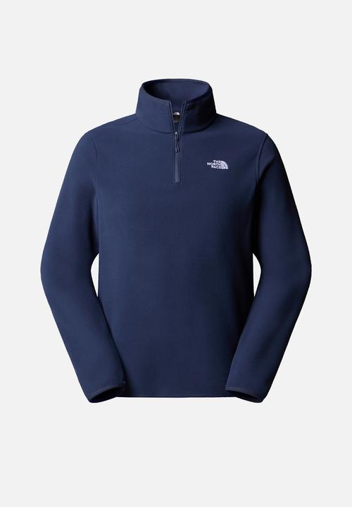 The North Face - Glacier Fleece 1/4 Zip Jacket - Summit Navy