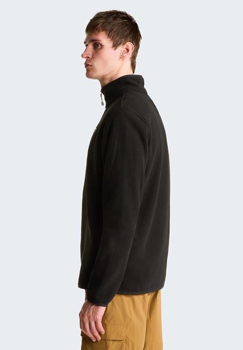 The North Face - Glacier Fleece 1/4 Zip Jacket - Black