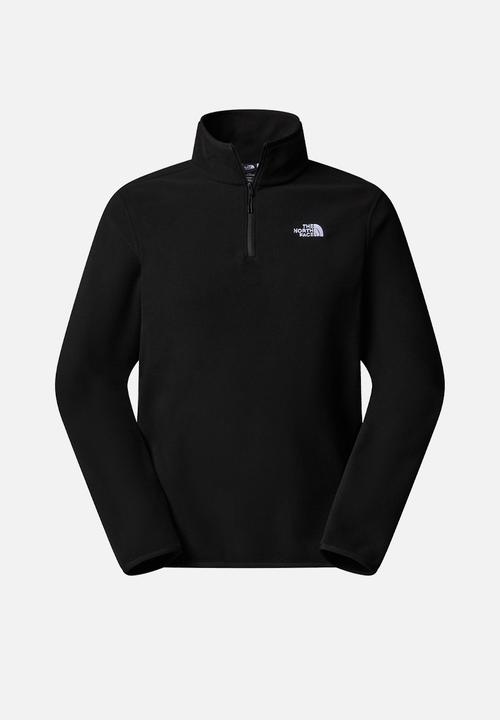 The North Face - Glacier Fleece 1/4 Zip Jacket - Black