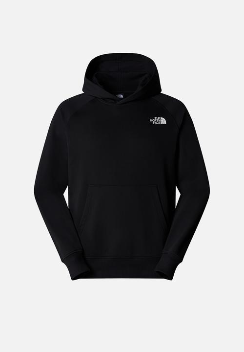 The North Face - Raglan Box Regular Hoodie -  Black/White