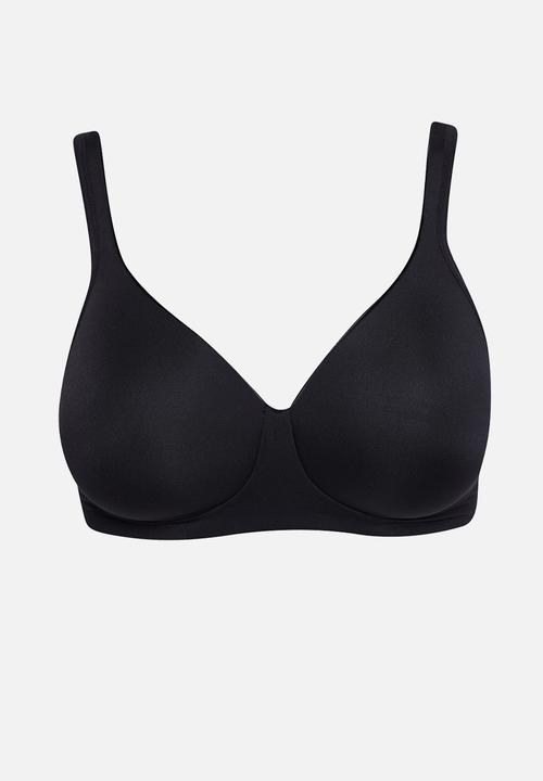 Jockey - Forever fit full coverage bra - black