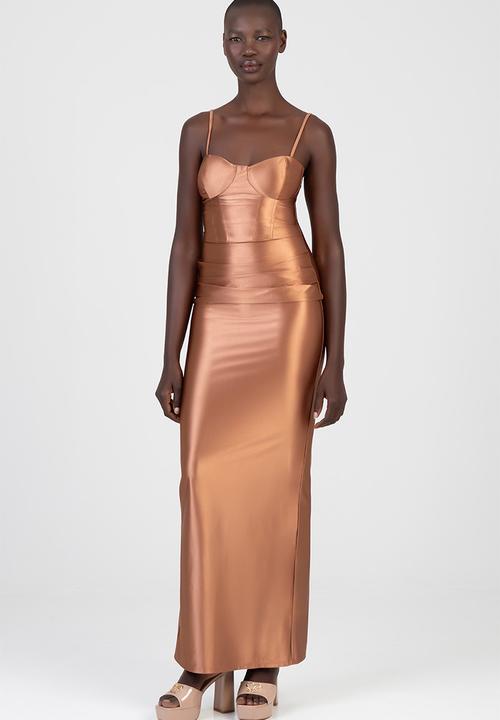 SISSY BOY - Wish For This Maxi Dress - Mocha Mousse