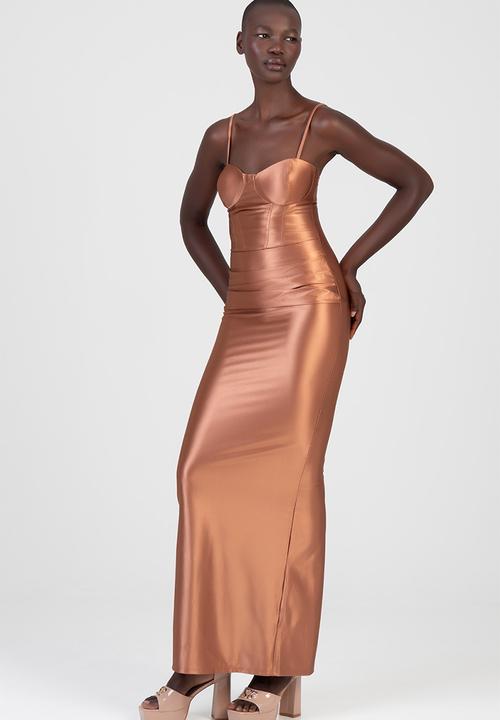 SISSY BOY - Wish For This Maxi Dress - Mocha Mousse