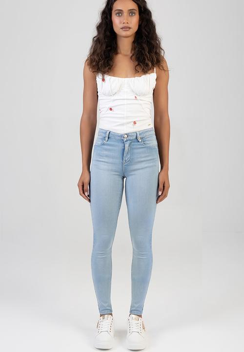 SISSY BOY - Cara Skinny Jeans - Light Vintage