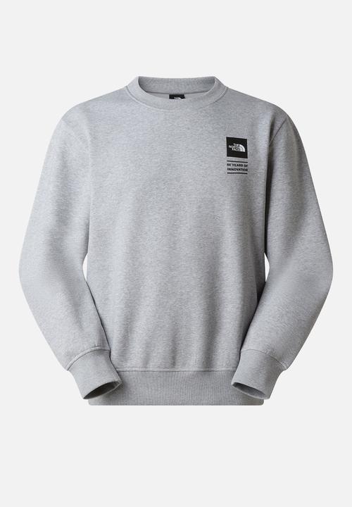 The North Face - TNF Celebration Relaxed Crew-Graphic - TNF Light Grey Heather