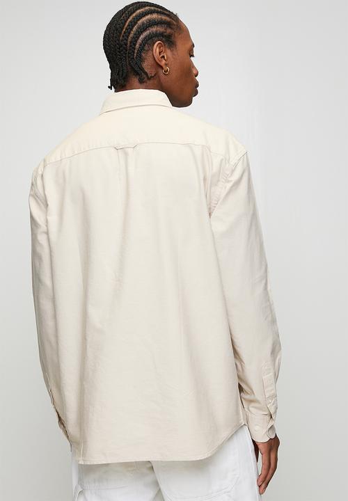 H&M - Regular fit oxford shirt - beige