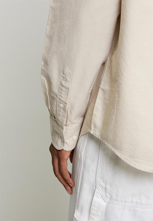 H&M - Regular fit oxford shirt - beige