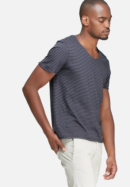 Selected Homme - Merce stripe tee