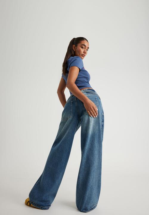 Factorie - Mid Rise Baggy Jean - Club Blue
