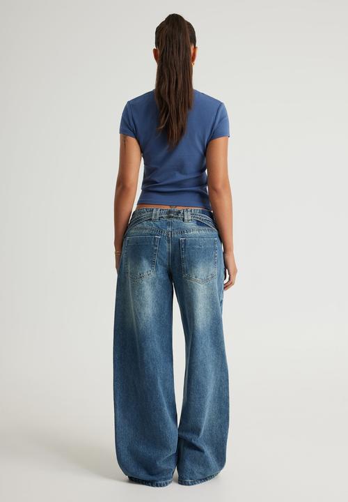 Factorie - Mid Rise Baggy Jean - Club Blue