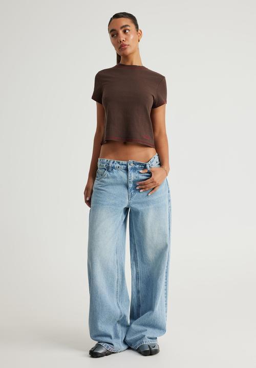 Factorie - Mid Rise Baggy Jean - Cyber Sky