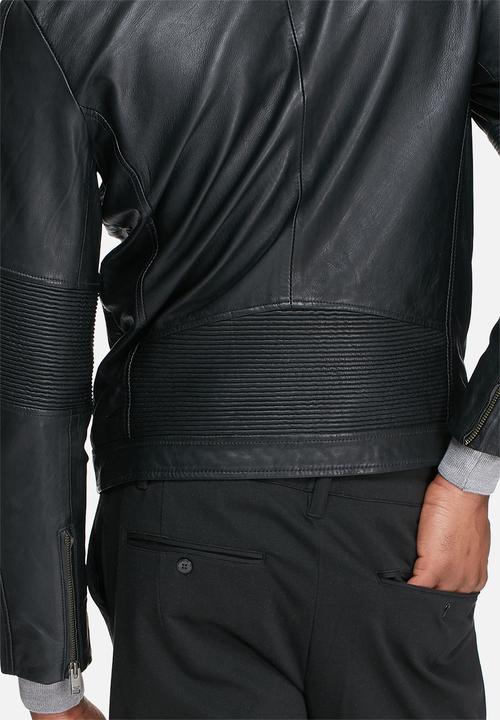 Selected Homme - Field leather jacket