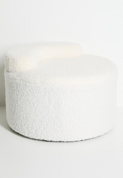 Pop Candy - Fleece ottoman - cream