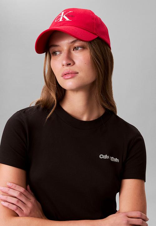 Calvin Klein - Monologo embroidery baseball hat - adrenaline rush