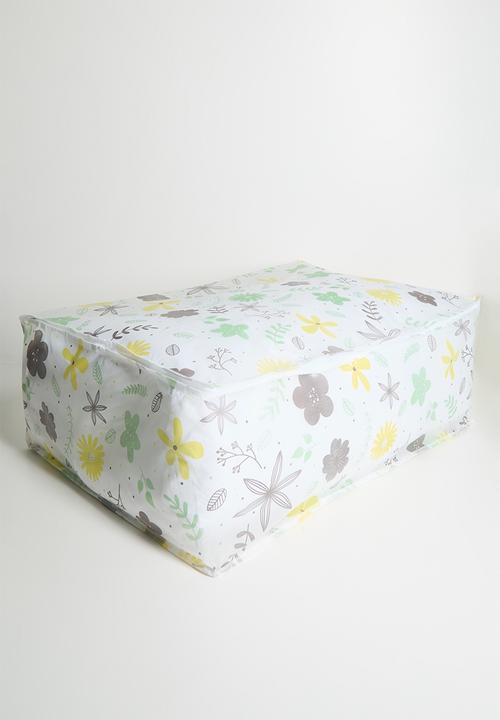 Pop Candy - Canvas storage bag - white/spring flowers