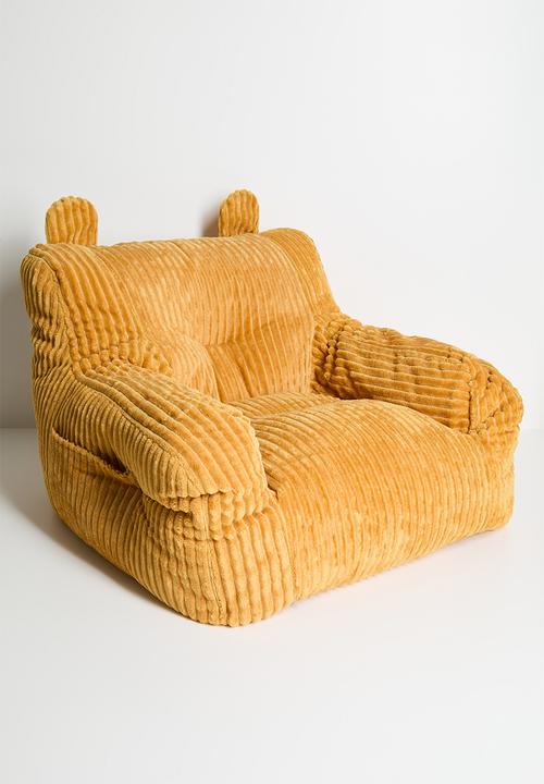 Pop Candy - Wide-rib corduroy armchair - tan