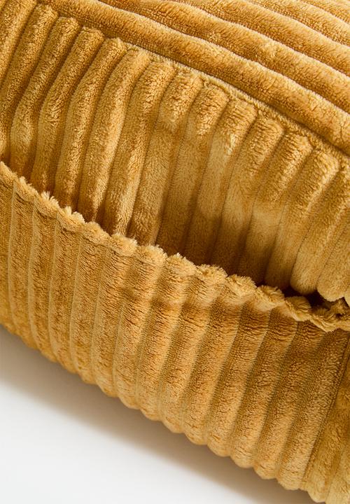Pop Candy - Wide-rib corduroy armchair - tan