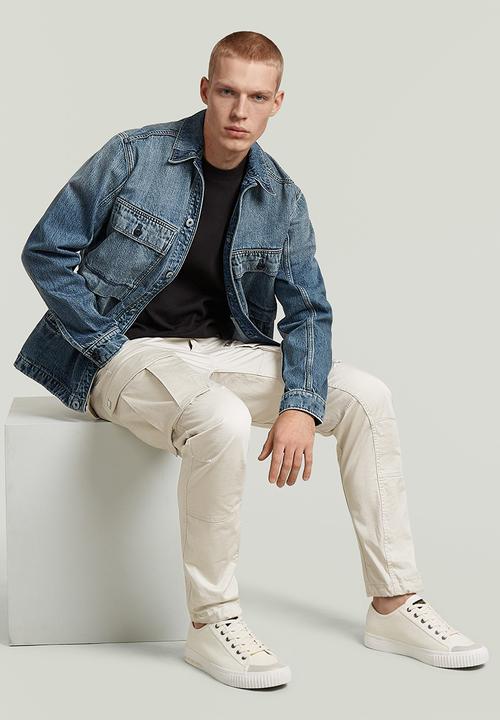 G-STAR - Rovic Zip 3D Regular Tapered - Whitebait