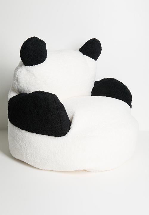 Pop Candy - Panda boucle armchair - white/black