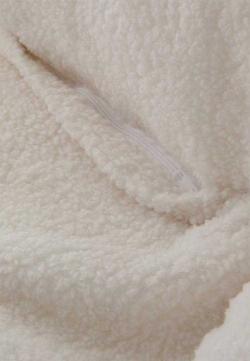Pop Candy - Panda boucle armchair - white/black