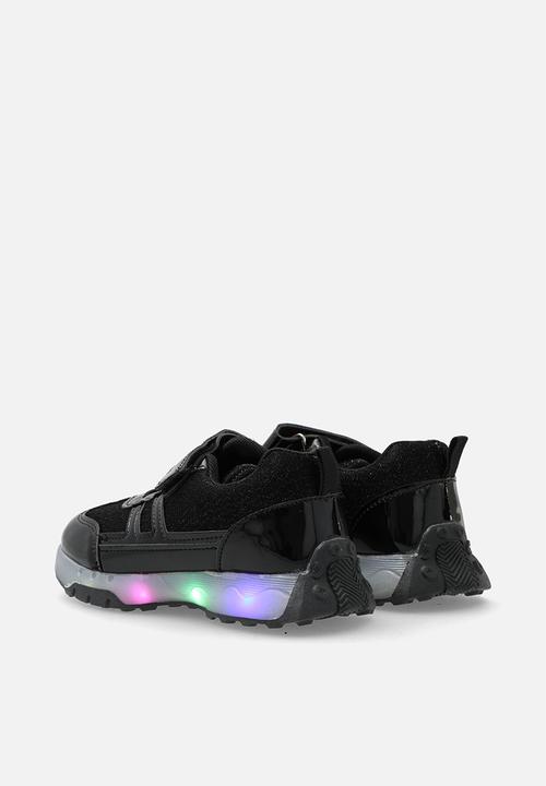 Pop Candy - Sneakers with adjustable fasteners - black
