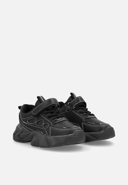 Pop Candy - Sneakers with adjustable fasteners - black