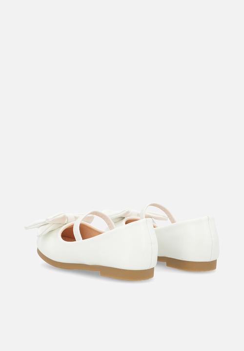 Pop Candy - Ballet pumps with strap - white