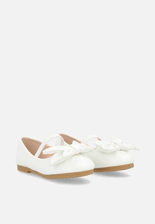 Pop Candy - Ballet pumps with strap - white