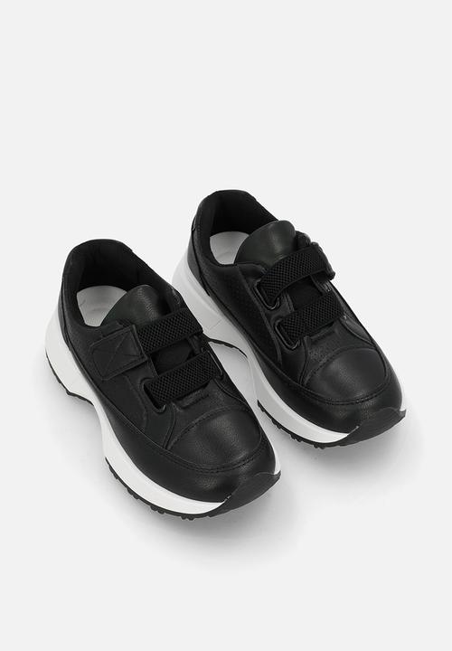 Pop Candy - Twin strap sneakers - black