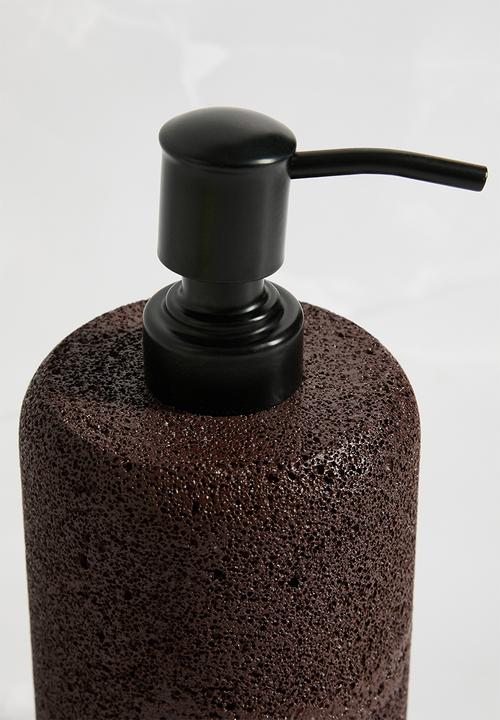 Sixth Floor - Textured Soap Dispenser - Brown