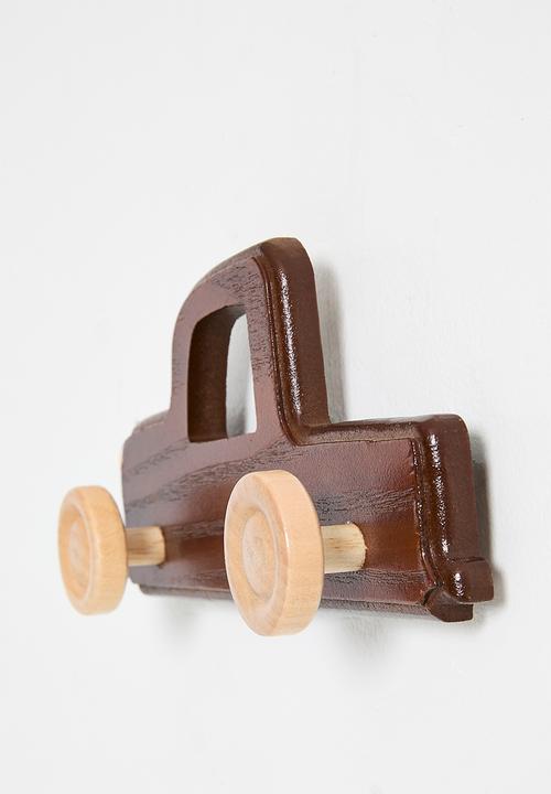 Pop Candy - Wooden pickup truck wall decor - brown
