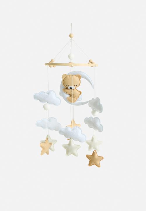 Pop Candy - Sleeping bear crib mobile - multi
