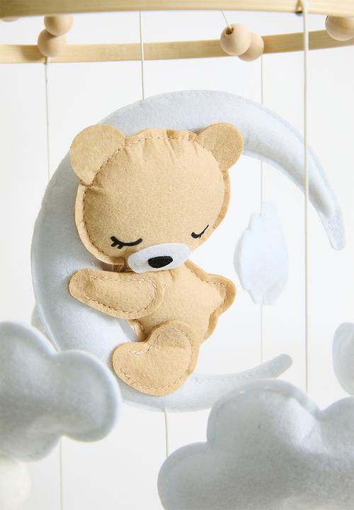 Pop Candy - Sleeping bear crib mobile - multi