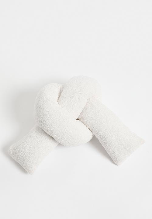 Pop Candy - Knot cushion - white