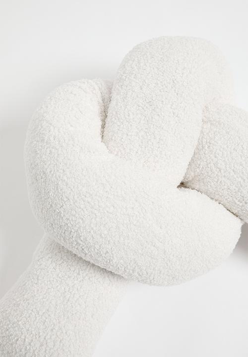 Pop Candy - Knot cushion - white