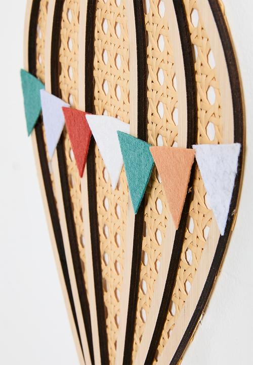 Pop Candy - Hot air balloon wall decor - neutral/multi