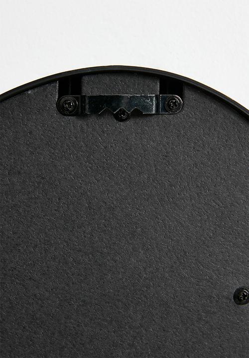 Pop Candy - Wavy-shaped mirror - black