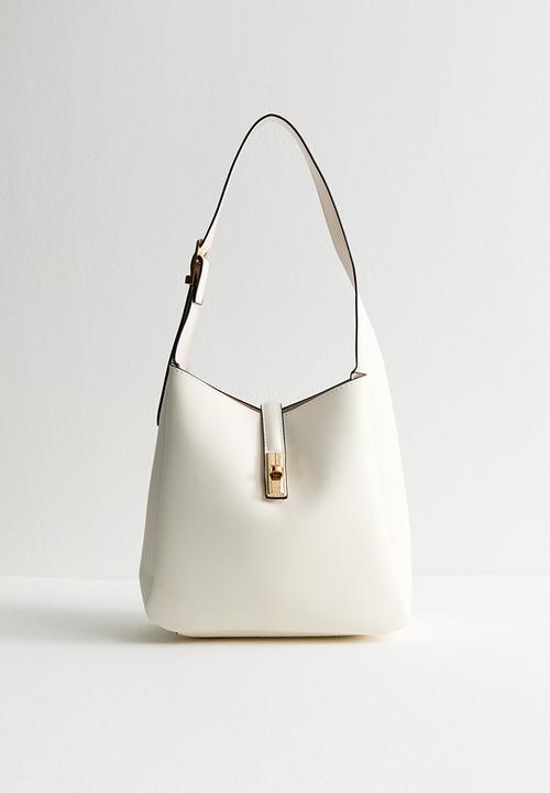 New Look - Lincoln link bucket bag - Cream