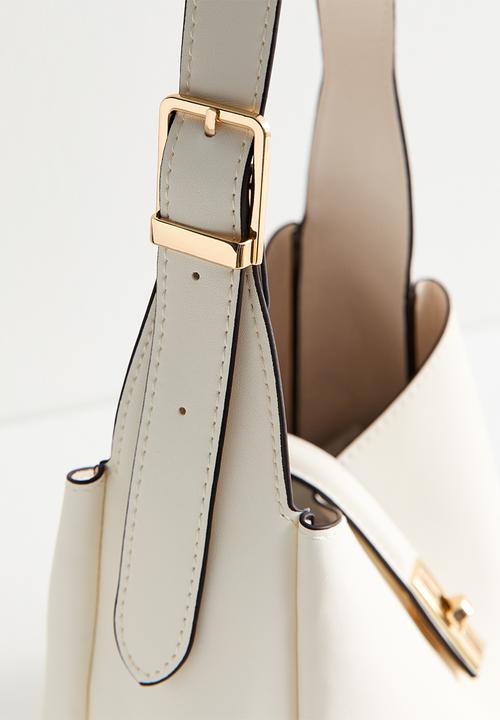 New Look - Lincoln link bucket bag - Cream
